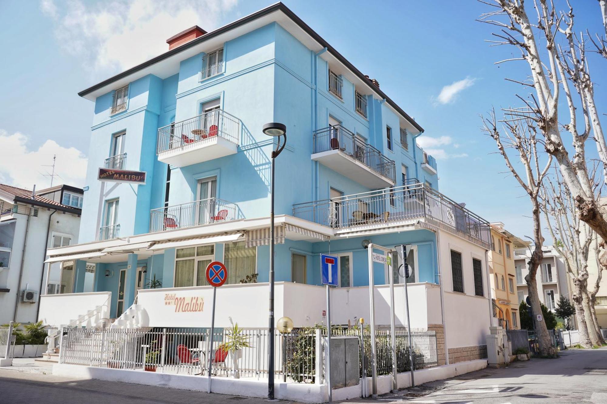 Hotel Malibu Mare 리미니 외부 사진