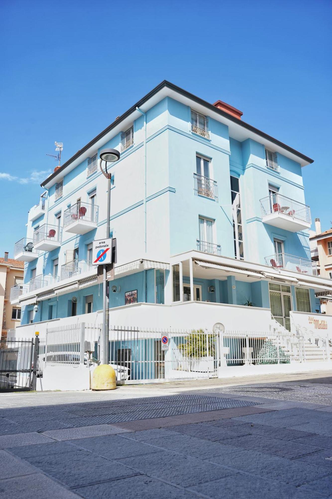 Hotel Malibu Mare 리미니 외부 사진